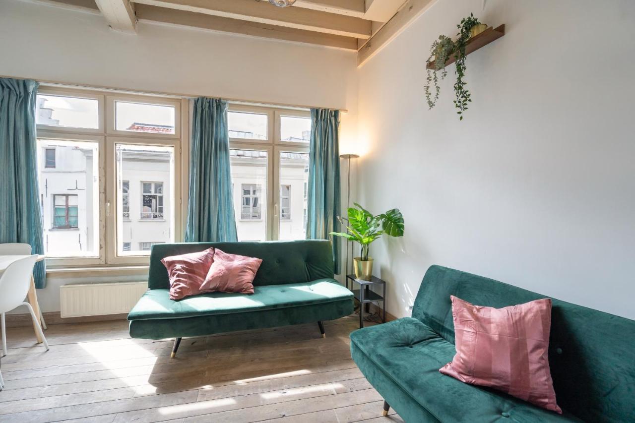 Tempel Triplex & Duplex At Historic Heart Of Antwerp Apartment Exterior foto