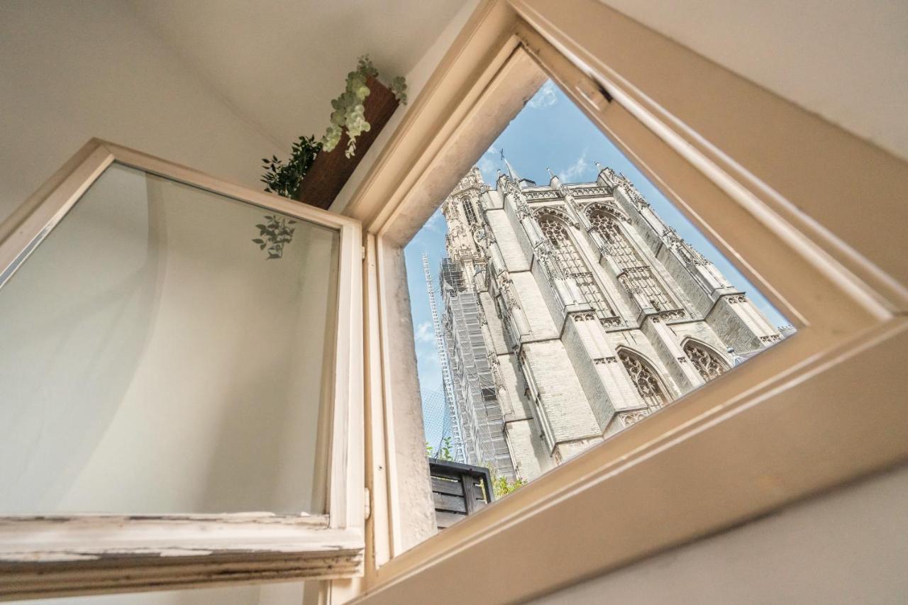 Tempel Triplex & Duplex At Historic Heart Of Antwerp Apartment Exterior foto