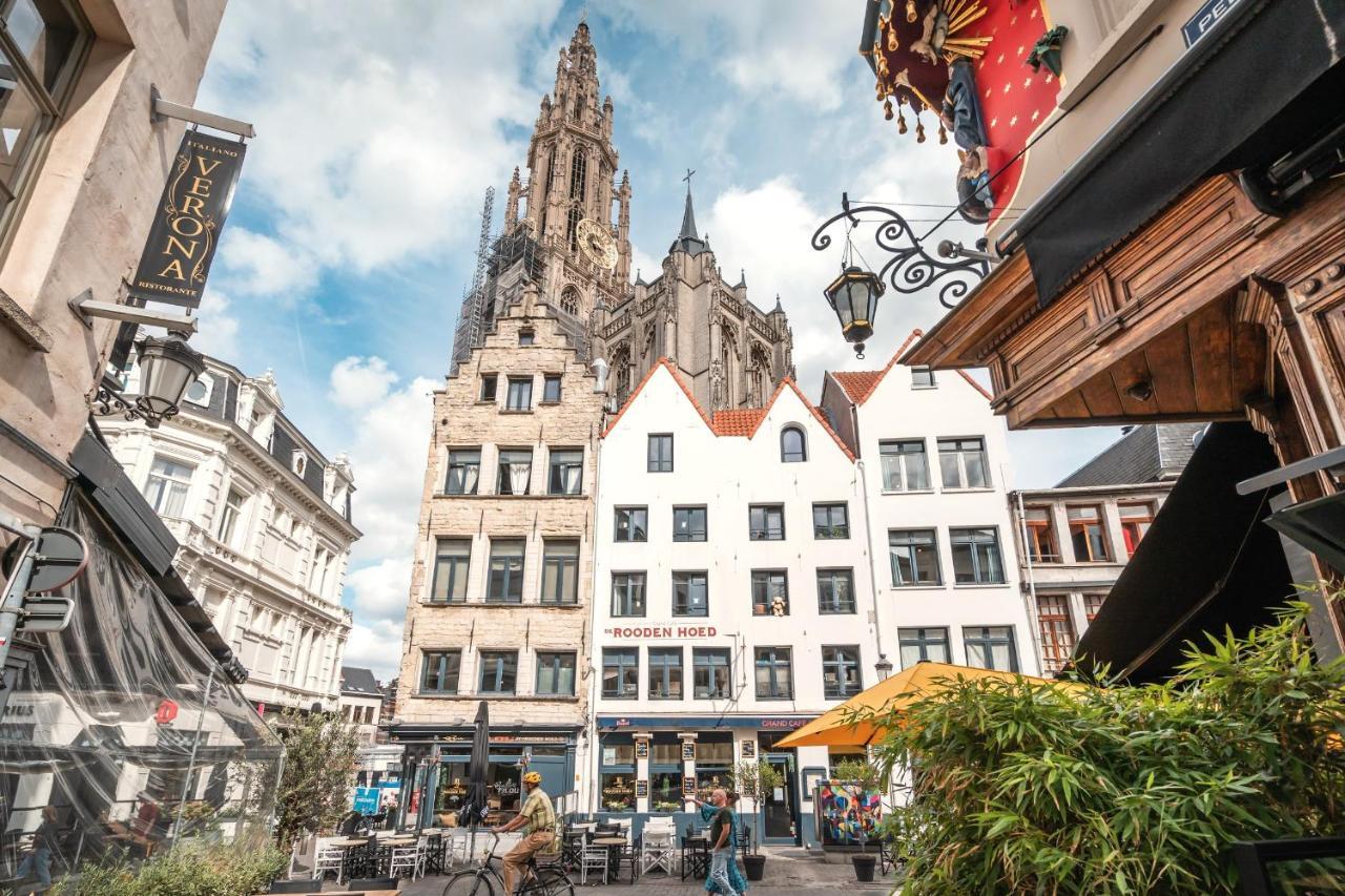 Tempel Triplex & Duplex At Historic Heart Of Antwerp Apartment Exterior foto