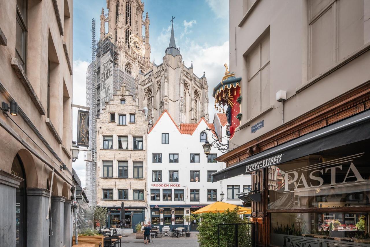 Tempel Triplex & Duplex At Historic Heart Of Antwerp Apartment Exterior foto