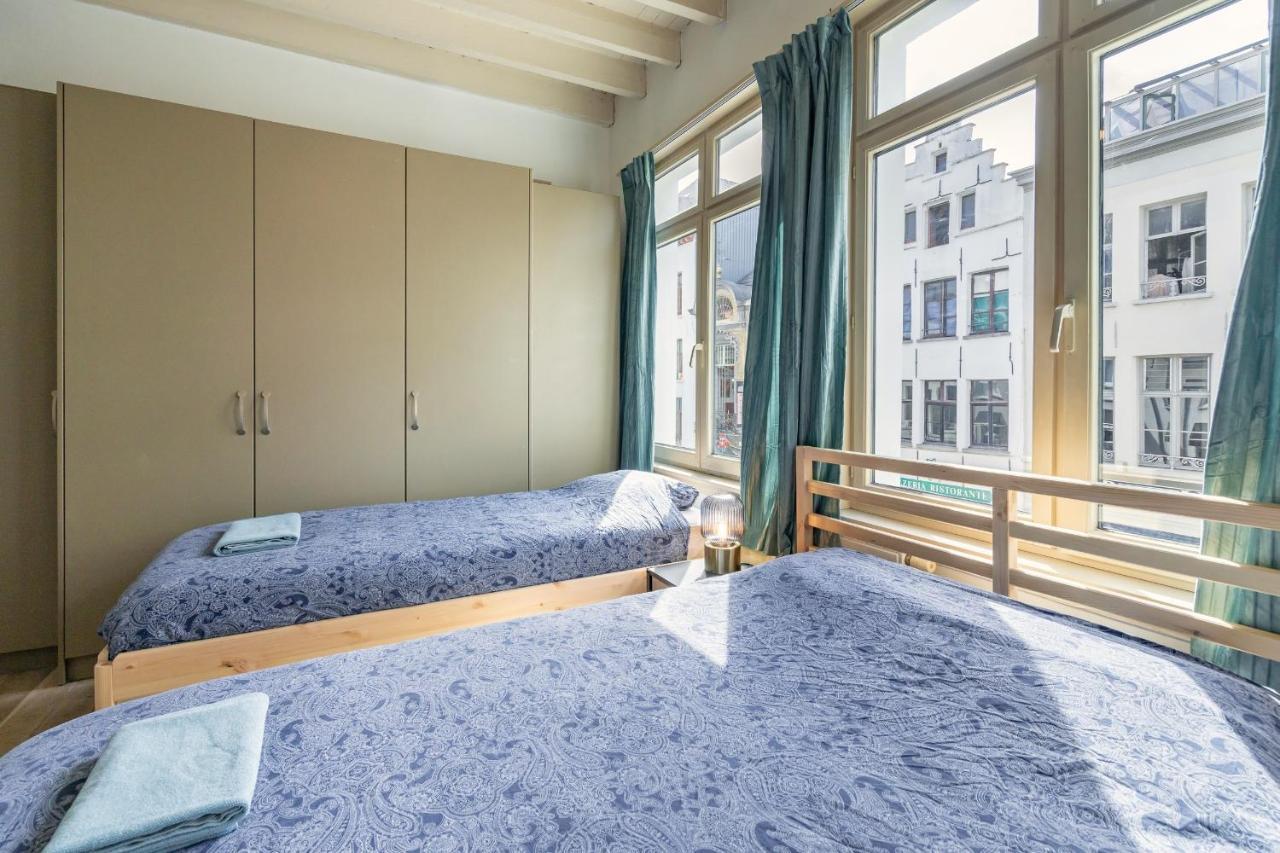 Tempel Triplex & Duplex At Historic Heart Of Antwerp Apartment Exterior foto