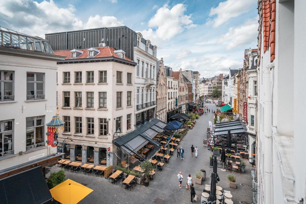 Tempel Triplex & Duplex At Historic Heart Of Antwerp Apartment Exterior foto