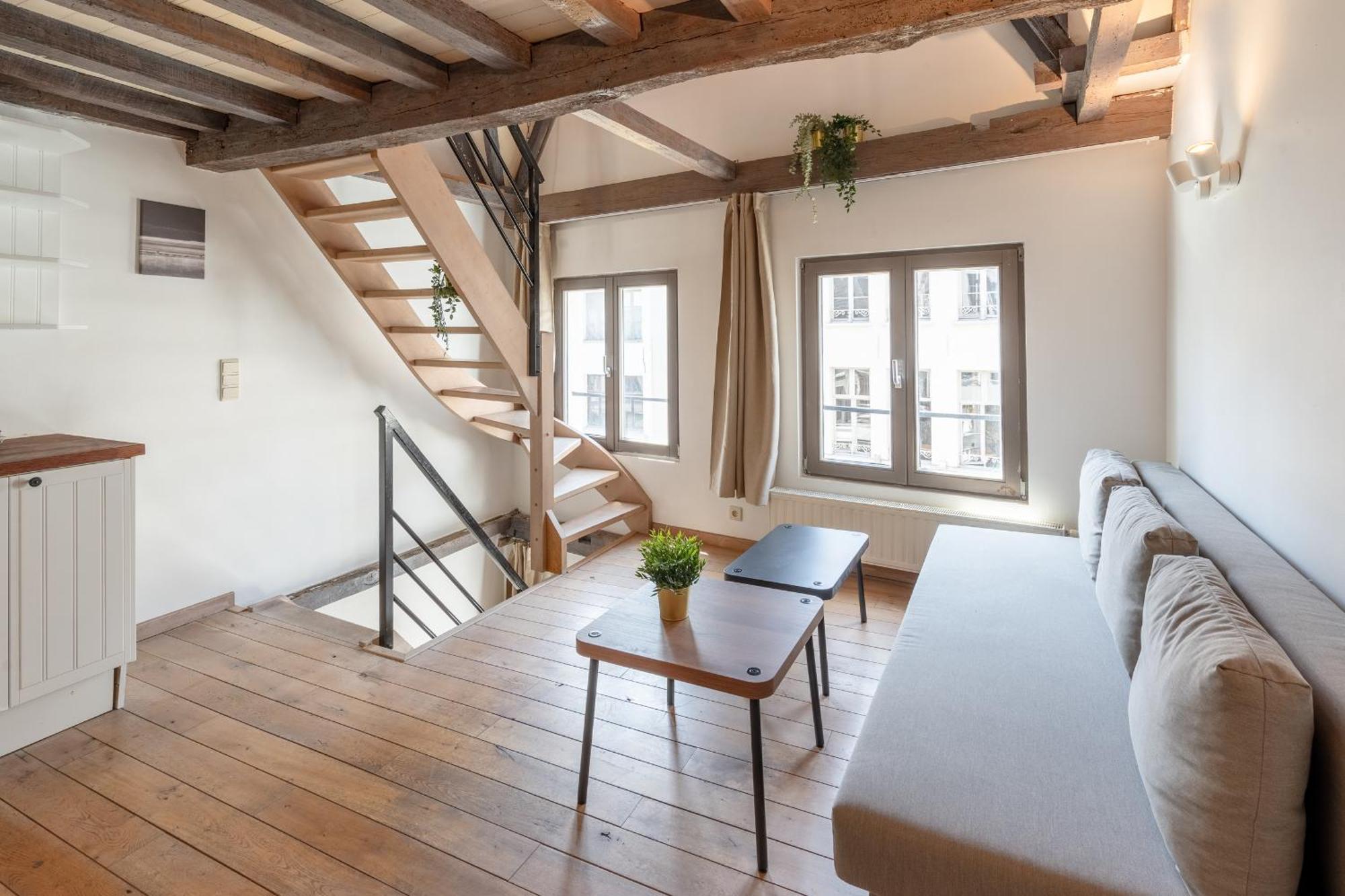 Tempel Triplex & Duplex At Historic Heart Of Antwerp Apartment Exterior foto