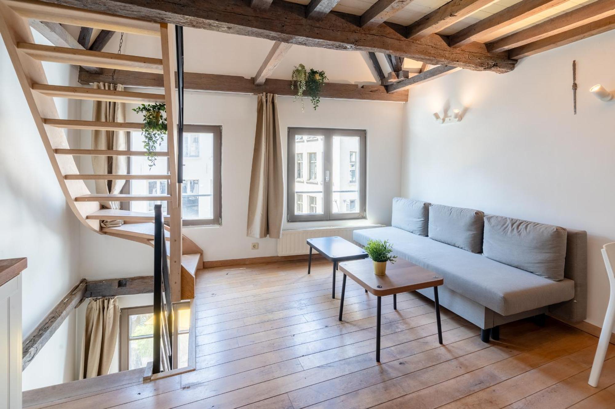 Tempel Triplex & Duplex At Historic Heart Of Antwerp Apartment Exterior foto