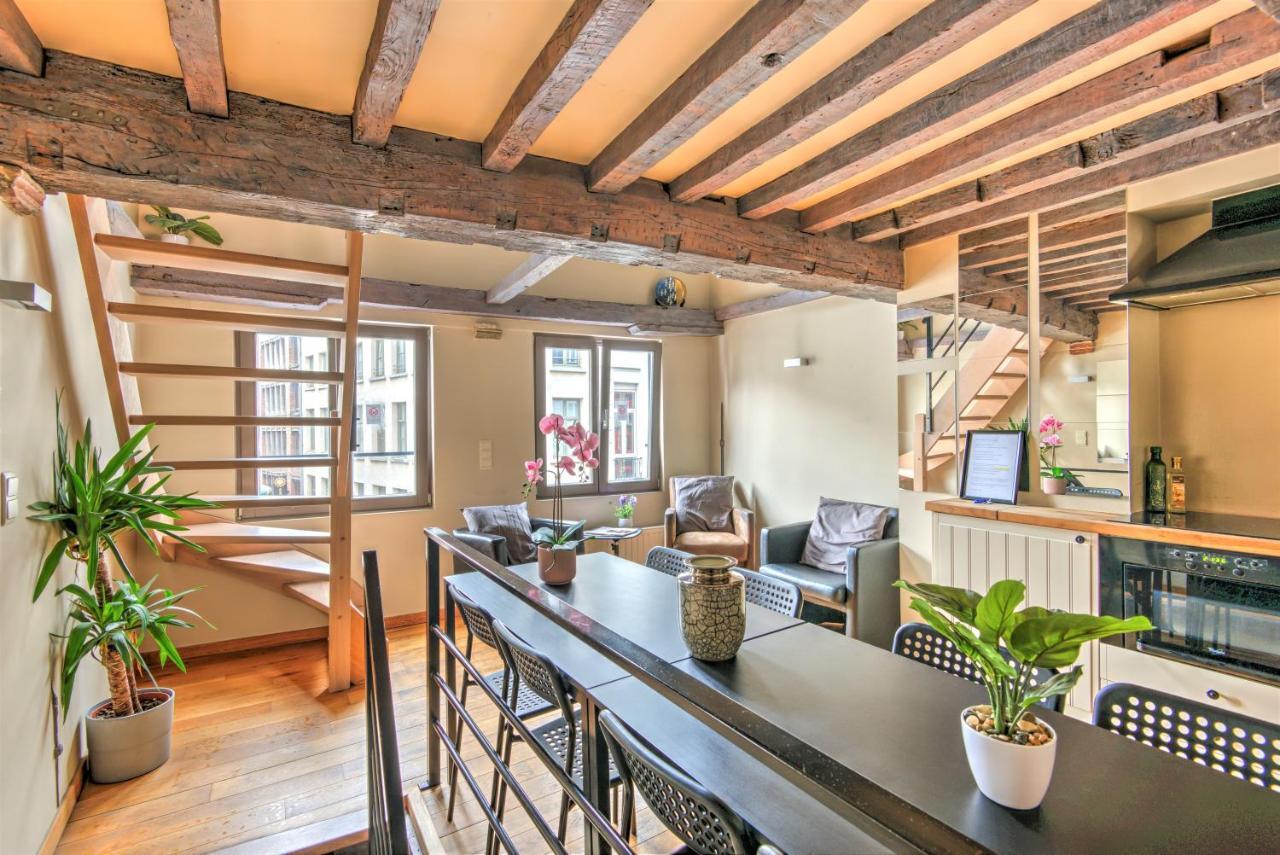 Tempel Triplex & Duplex At Historic Heart Of Antwerp Apartment Exterior foto