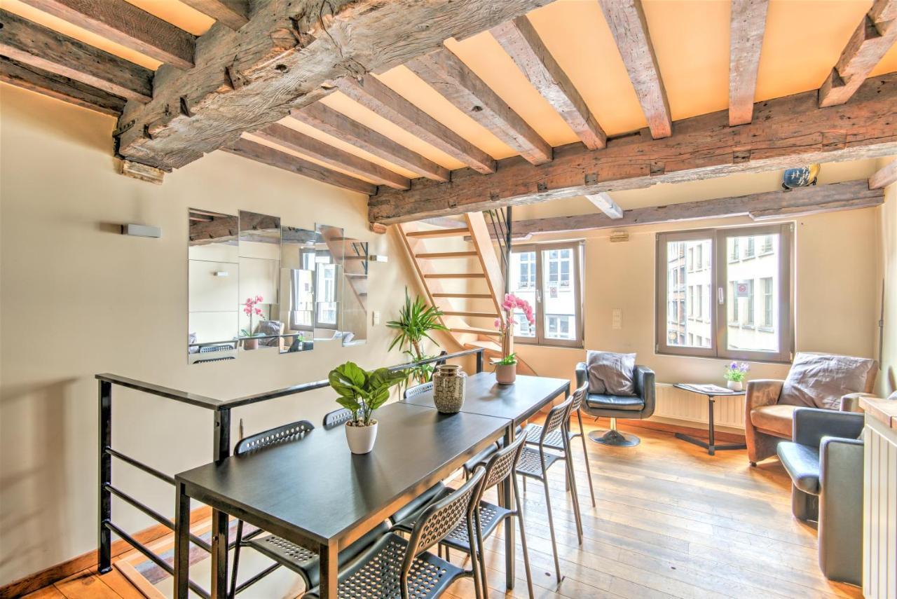 Tempel Triplex & Duplex At Historic Heart Of Antwerp Apartment Exterior foto