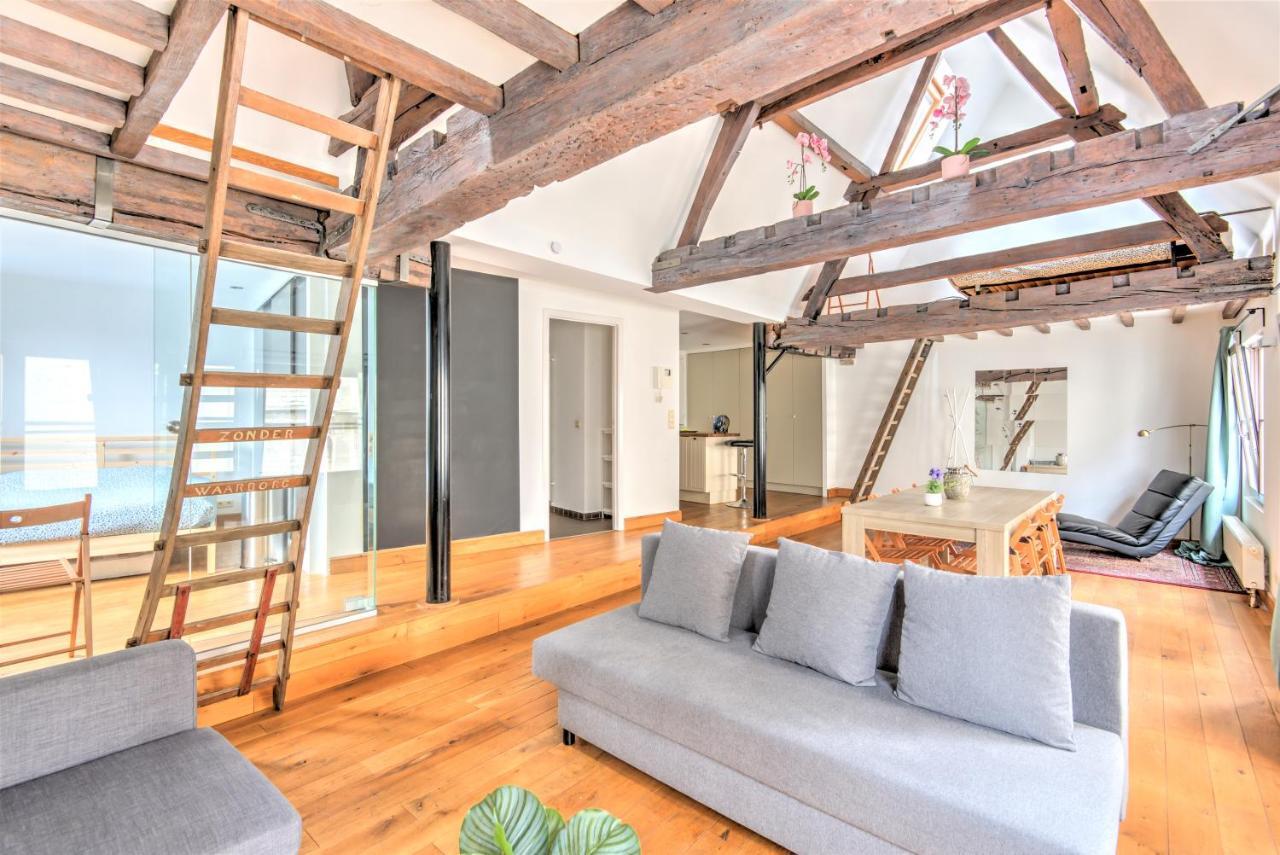 Tempel Triplex & Duplex At Historic Heart Of Antwerp Apartment Exterior foto